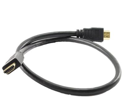 Cable HDMI HDMI 2ft front angle