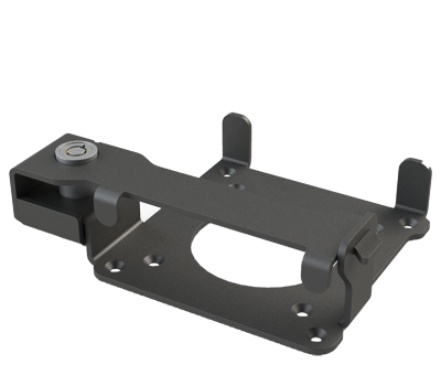 NUC Clamp Lockable 36mm 2 front angle