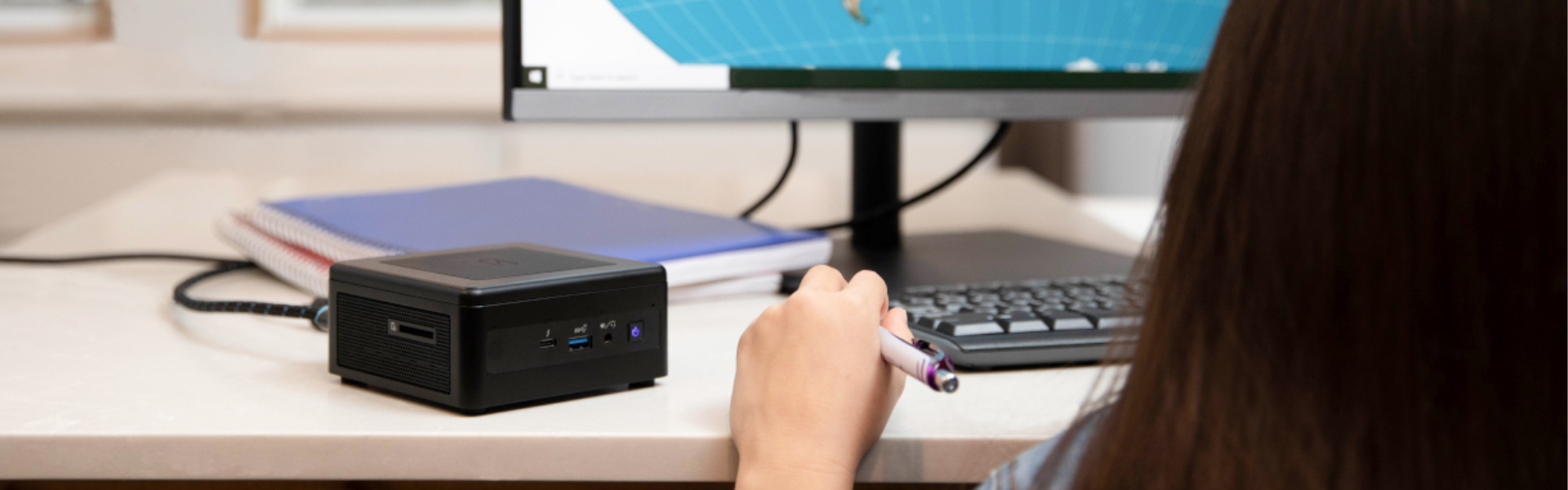 How Mini PCs Are Being Used Within the Education Sector - Simply NUC - mini pcs in education - pc for the classroom - pc for Lecture Halls - mini pc for Libraries mini pc for Labs